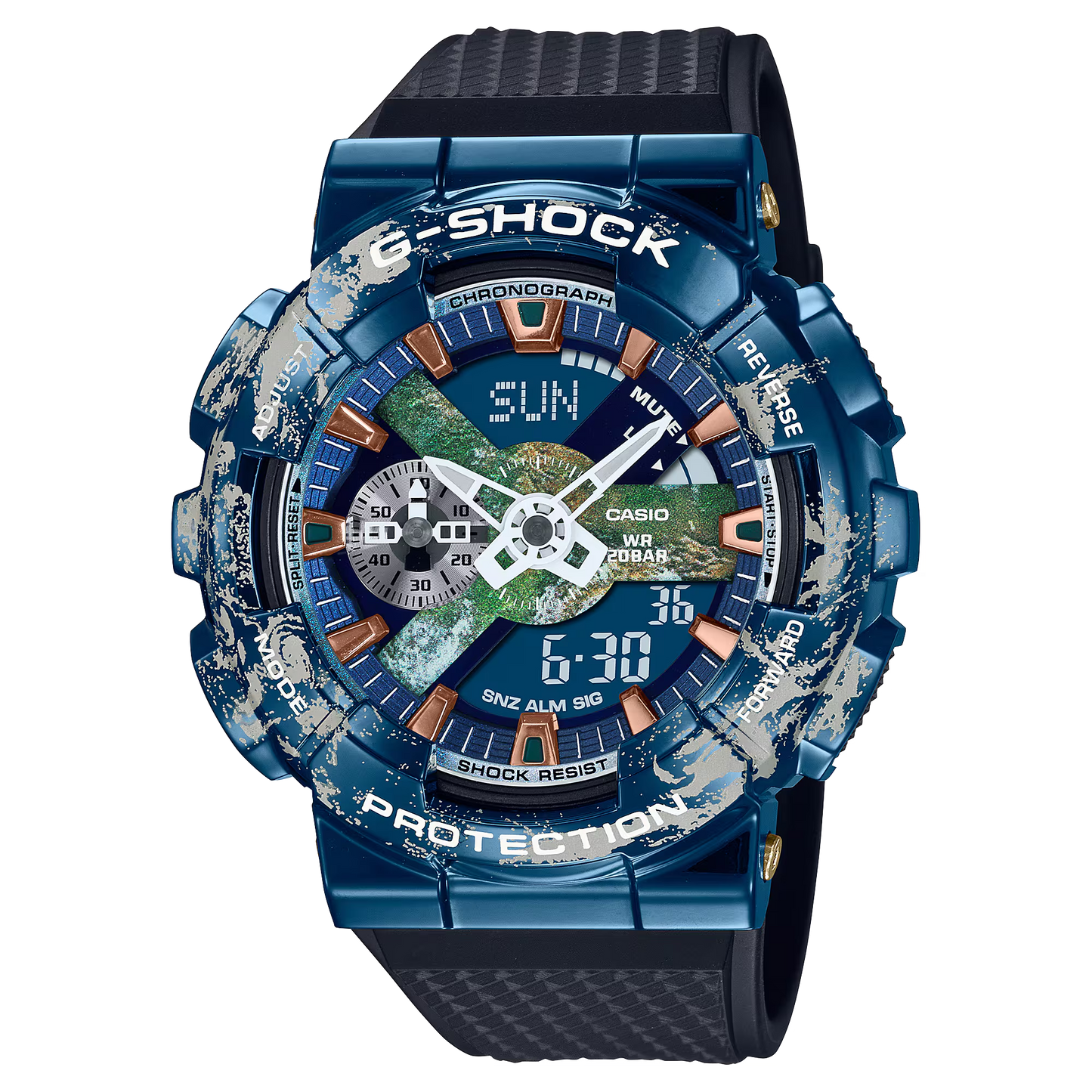 G-SHOCK Earth Series Men Metal Watch GM-110EARTH-1ADR