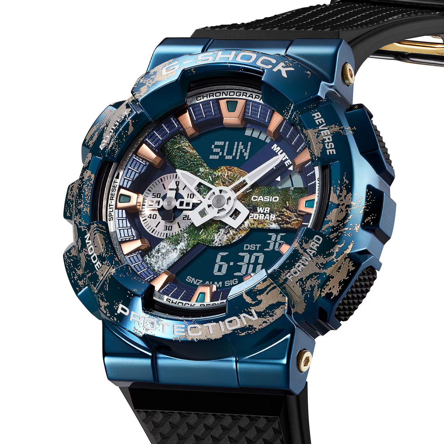 G-SHOCK Earth Series Men Metal Watch GM-110EARTH-1ADR