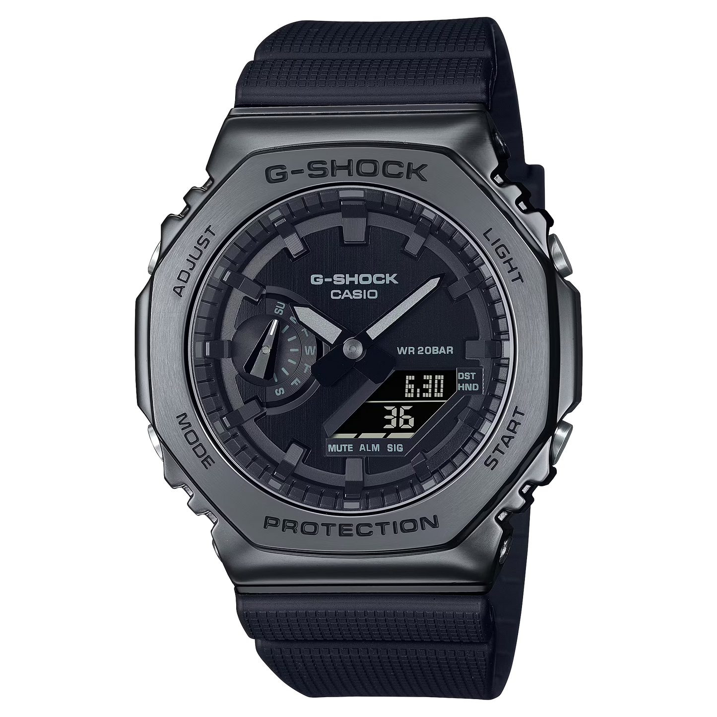 G-SHOCK METAL COLLECTION MEN WATCH GM-2100BB-1ADR