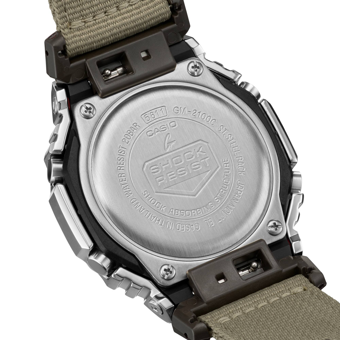 G-SHOCK Metal Covered Men Watch GM-2100C-5ADR