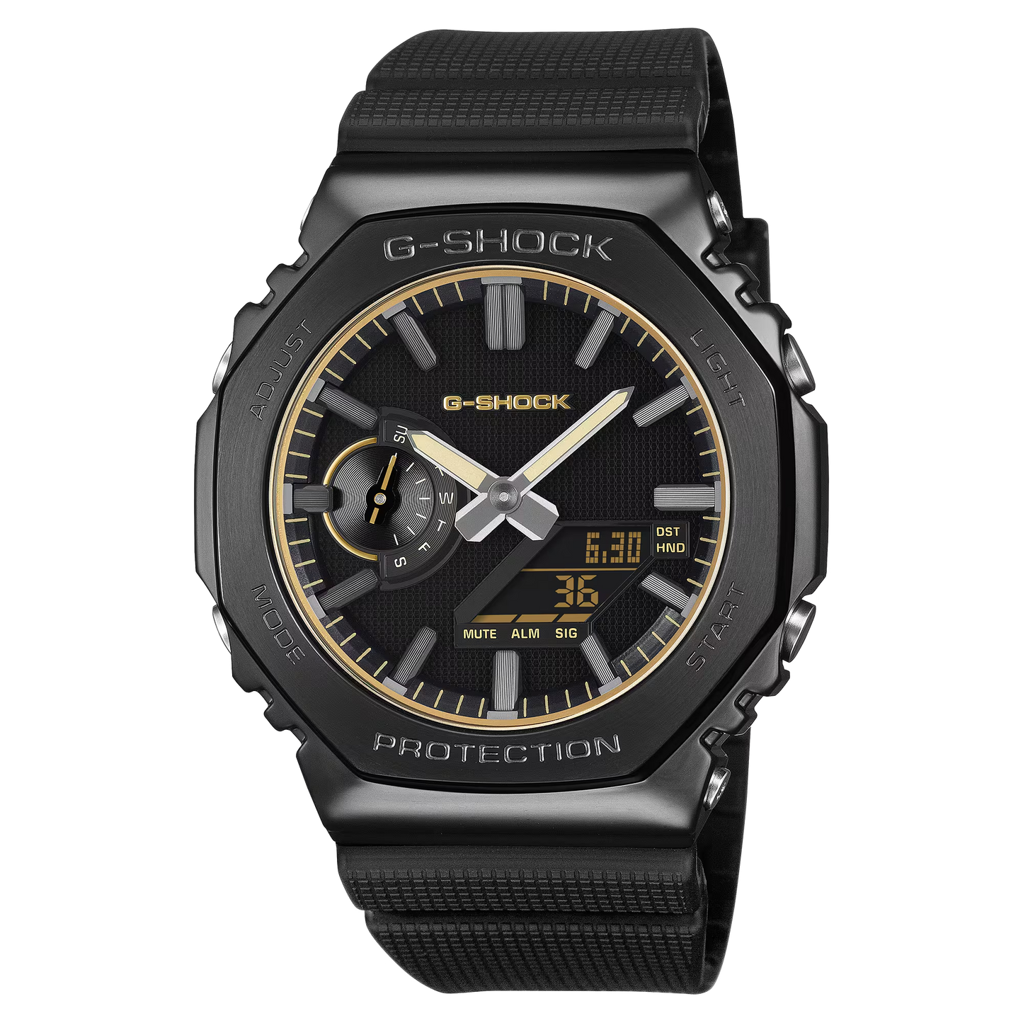 G-SHOCK G-Steel Luxe Black Series Men Watch GM-2100LXB-1A9DR