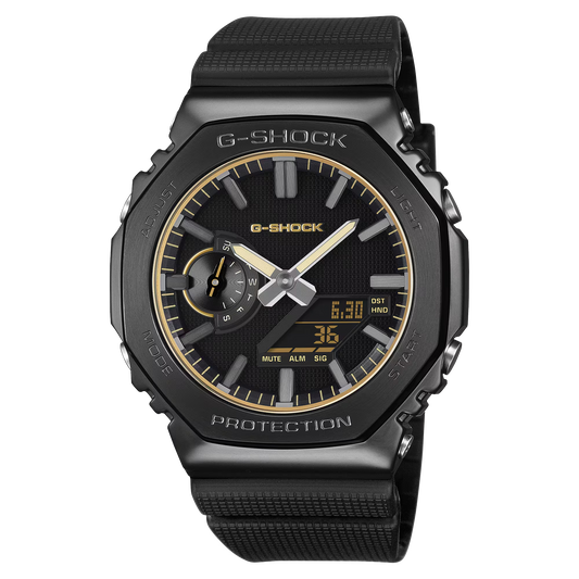 G-SHOCK G-Steel Luxe Black Series Men Watch GM-2100LXB-1A9DR