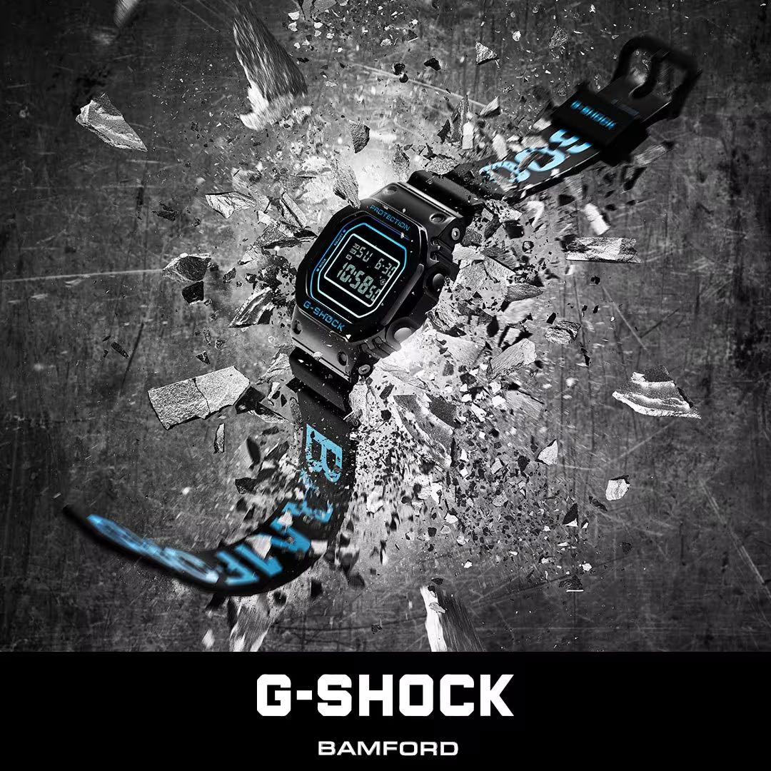 G-SHOCK Bamford Collaboration Model Men Watch GM-5600BWD-1DR