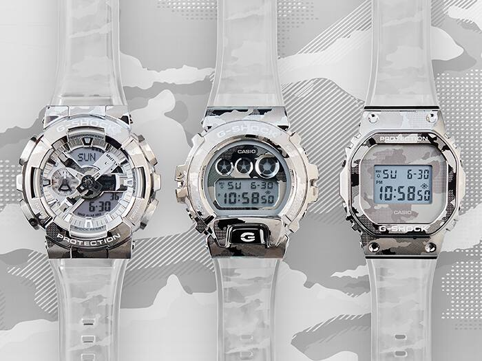 G-SHOCK METAL COLLECTION MEN WATCH GM-5600SCM-1DR