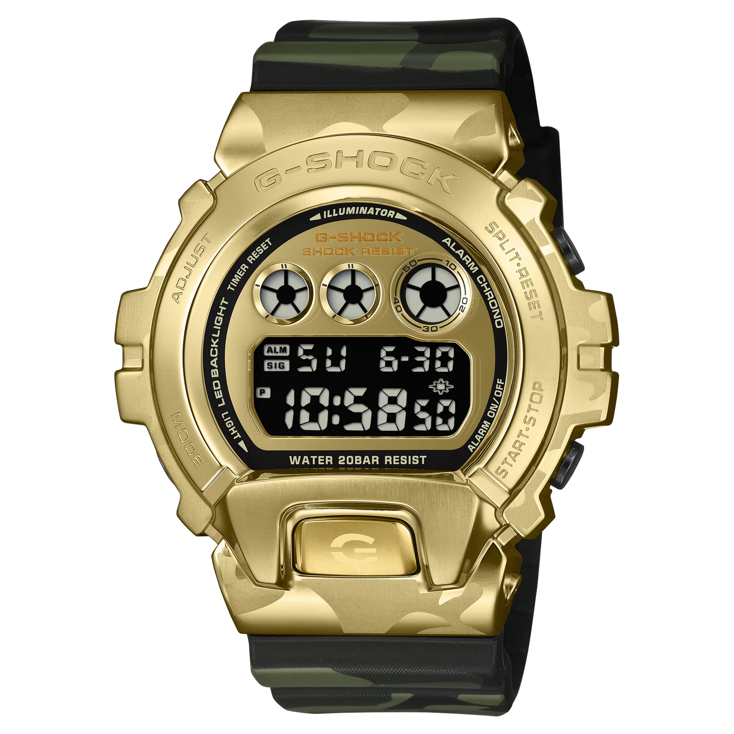 G-SHOCK Bold Camo Series Men Watch GM-6900CMG-3DR