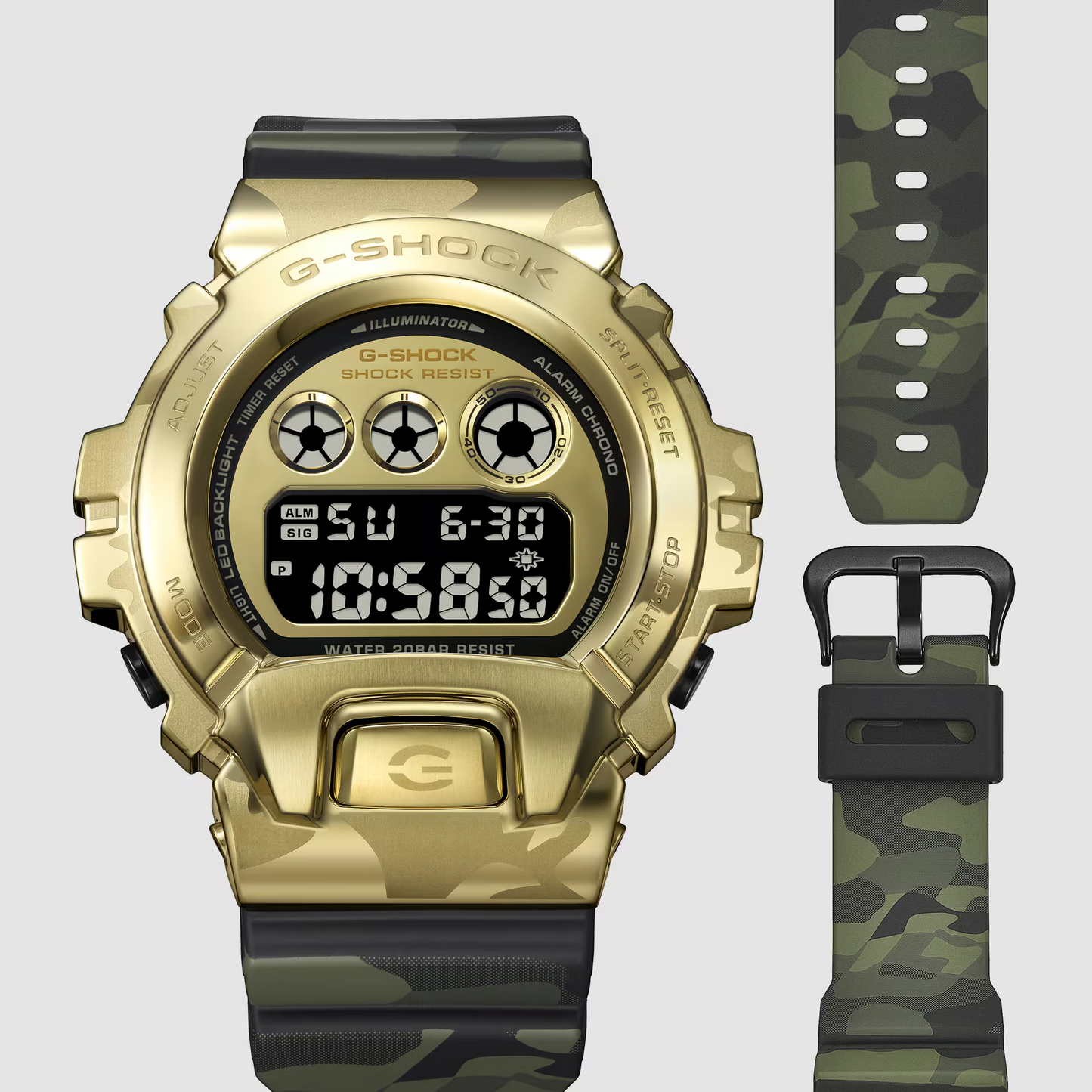 G-SHOCK Bold Camo Series Men Watch GM-6900CMG-3DR