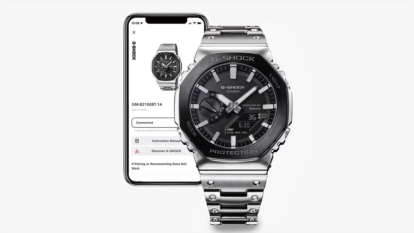 G-SHOCK Men Full Metal Watch GM-B2100BT-1ADR