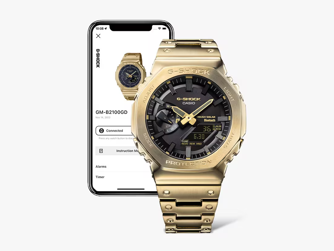 G-SHOCK FULL METAL MEN WATCH GM-B2100GD-9ADR