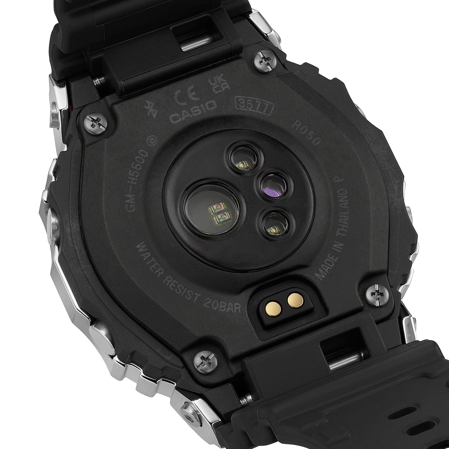 G-SHOCK Solar Powered Step Tracking Heart Rate Monitor Sporty Watch GM-H5600-1DR