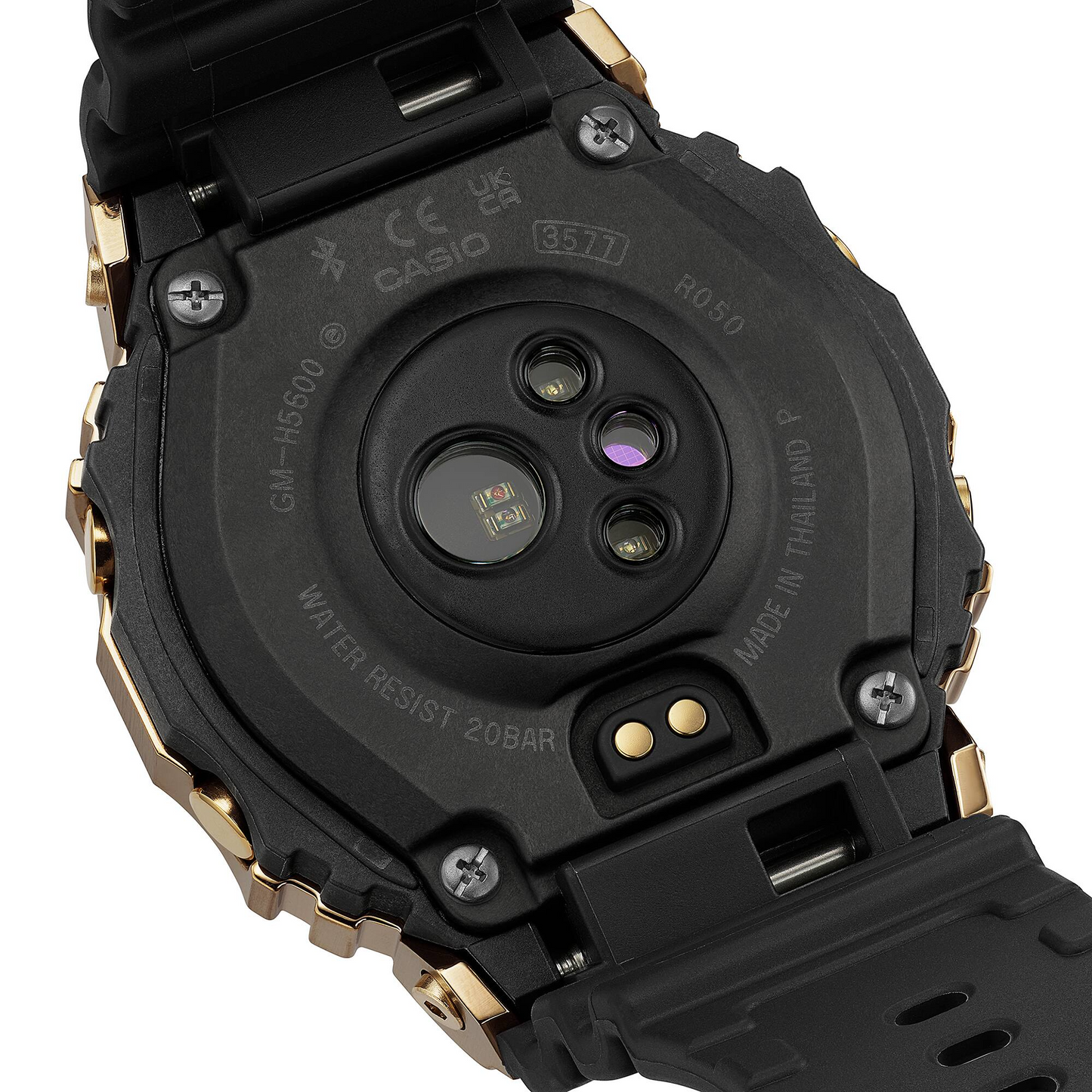 G-SHOCK Solar Powered Step Tracking Heart Rate Monitor Sporty Watch GM-H5600-9DR