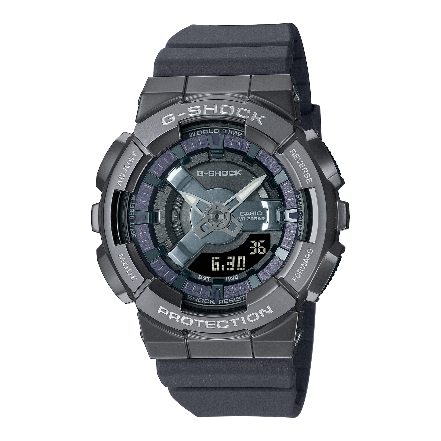 Casio G-Shock GM-S110B-8ADR Analog Digital Women's Watch