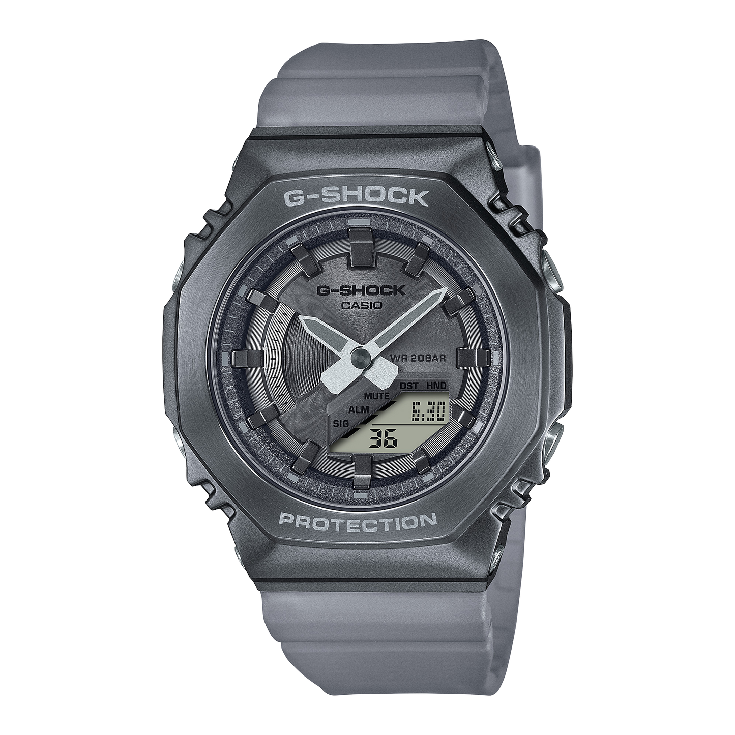 Casio G-Shock GM-S2100MF-1ADR Analog-Digital Women Watch, Grey
