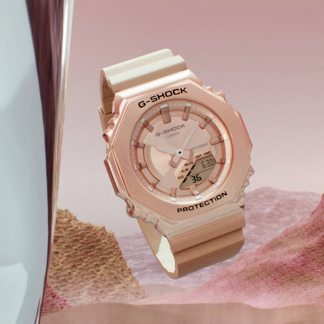 G-SHOCK CASUAL WOMEN WATCH GM-S2100PG-4ADR