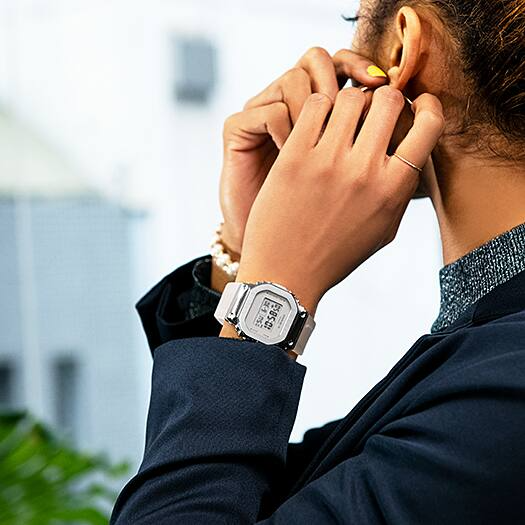 CASIO G-SHOCK GM-S5600SK-7DR DIGITAL WOMEN WATCH