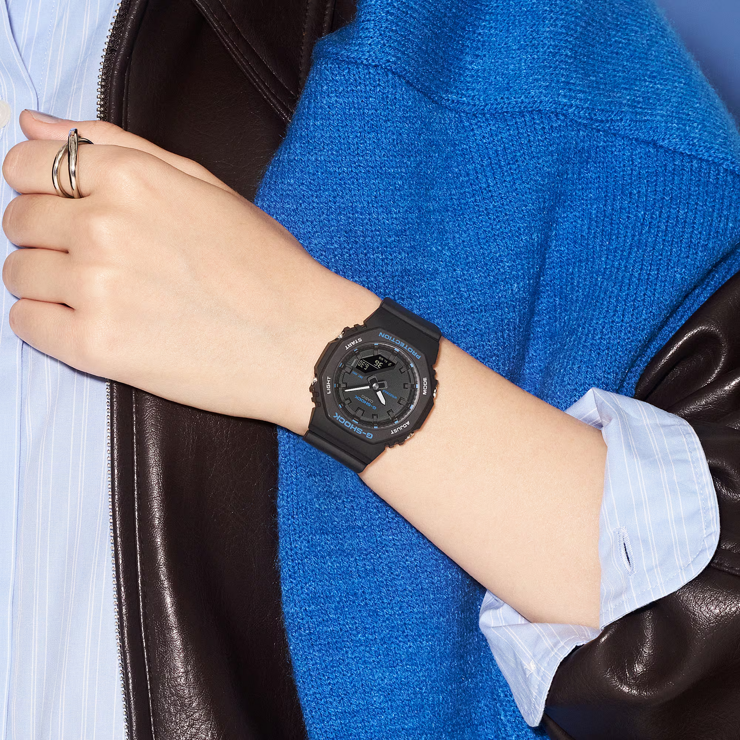 G-SHOCK Women Casual Watch GMA-P2100BA-1ADR