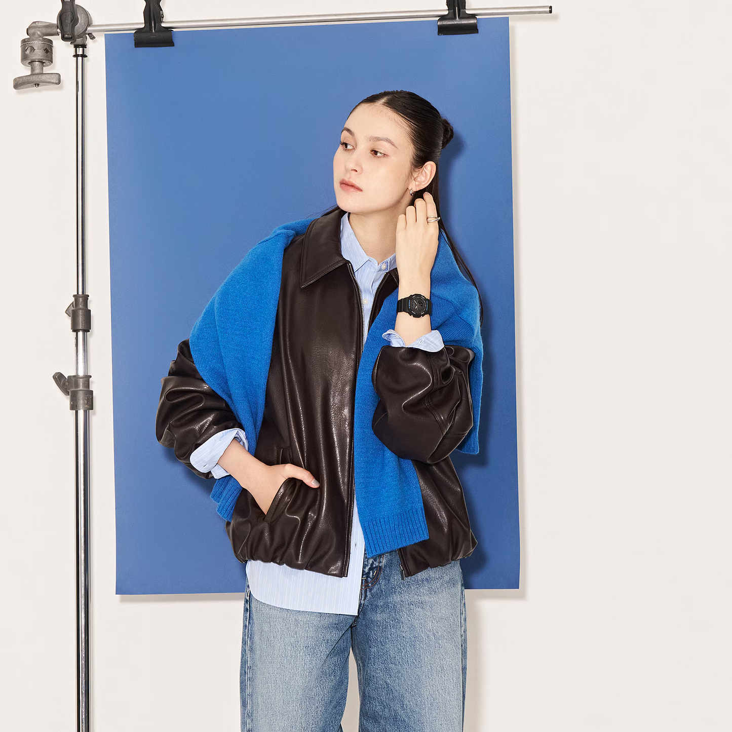 G-SHOCK Women Casual Watch GMA-P2100BA-1ADR