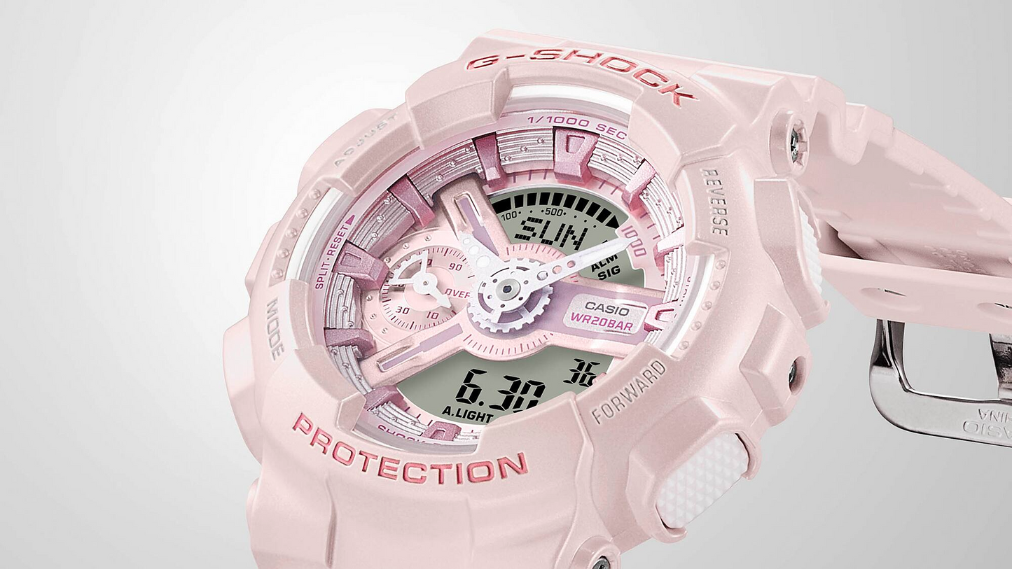 G-SHOCK CASUAL WOMEN WATCH GMA-S110ST-4ADR