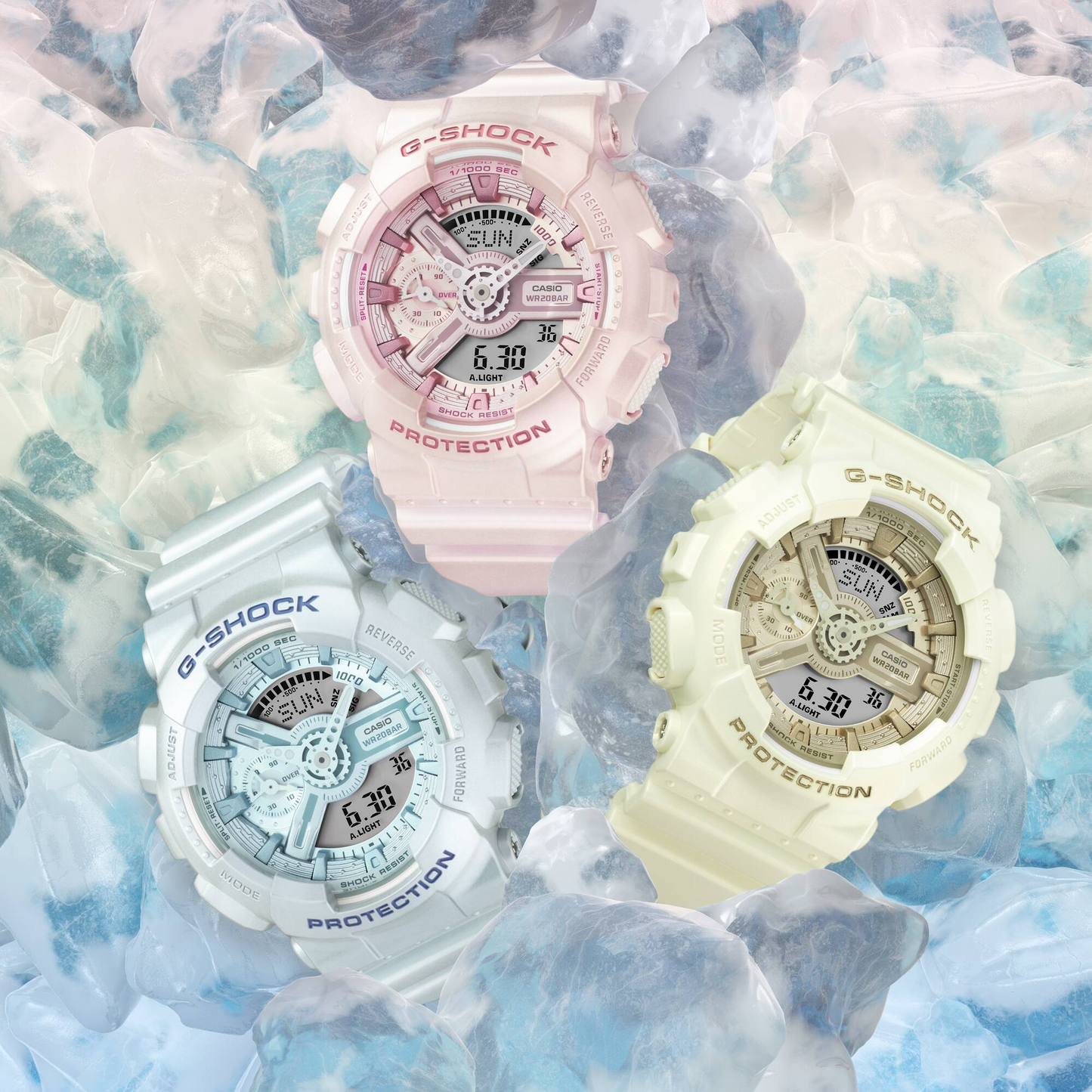 G-SHOCK CASUAL WOMEN WATCH GMA-S110ST-4ADR