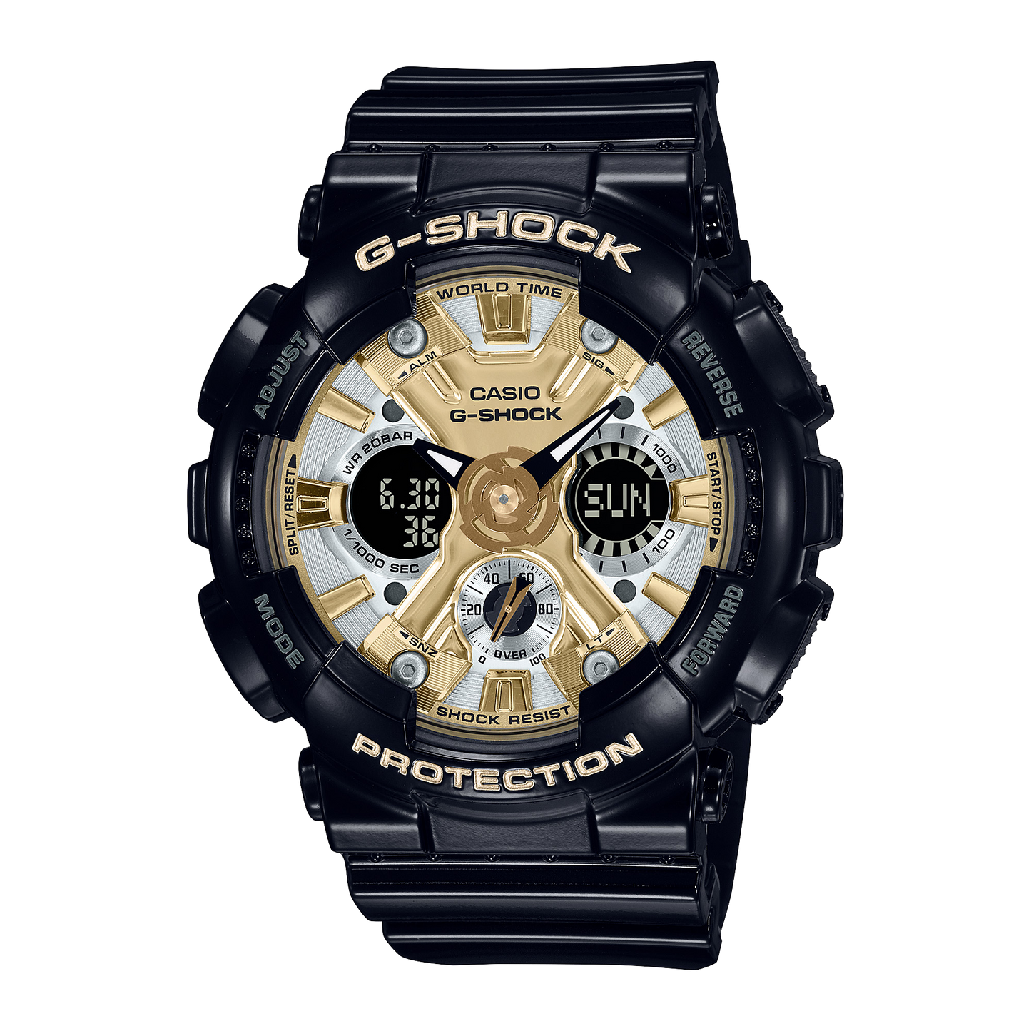 Casio G-Shock GMA-S120GB-1ADR Analog Digital Women's Watch