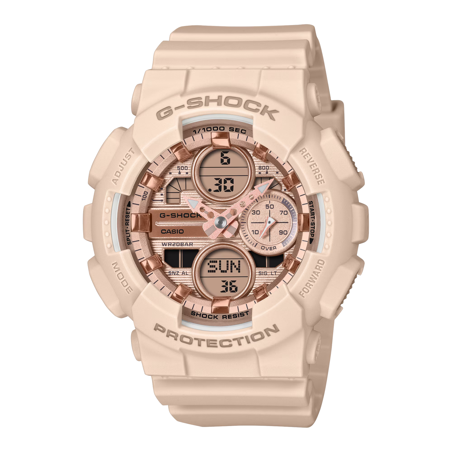 G-SHOCK CASUAL WOMEN'S WATCH GMA-S140PG-4ADR