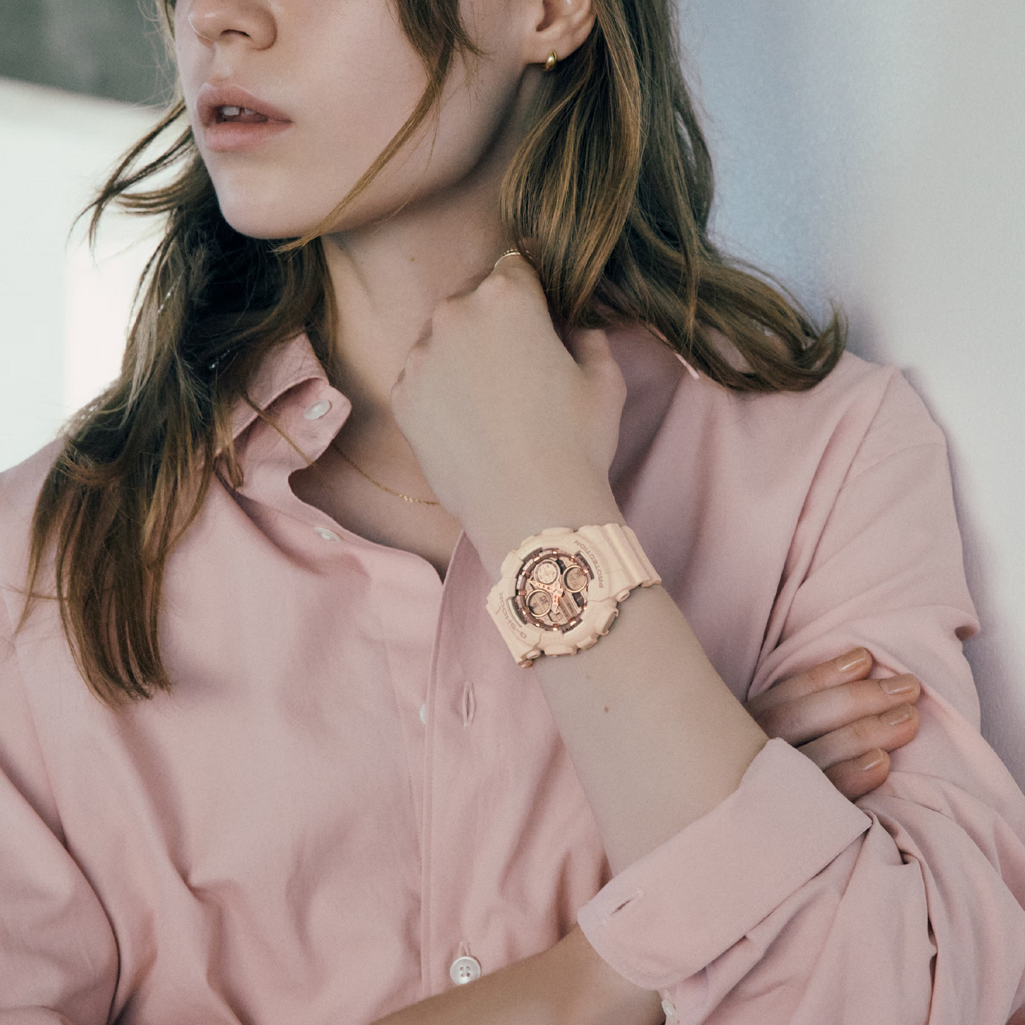 G-SHOCK CASUAL WOMEN'S WATCH GMA-S140PG-4ADR