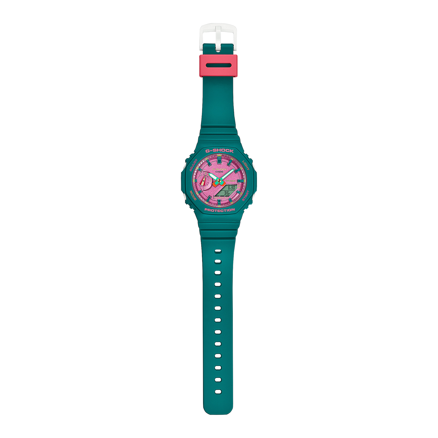 Casio G-Shock GMA-S2100BS-3ADR Analog Digital Women's Watch Green