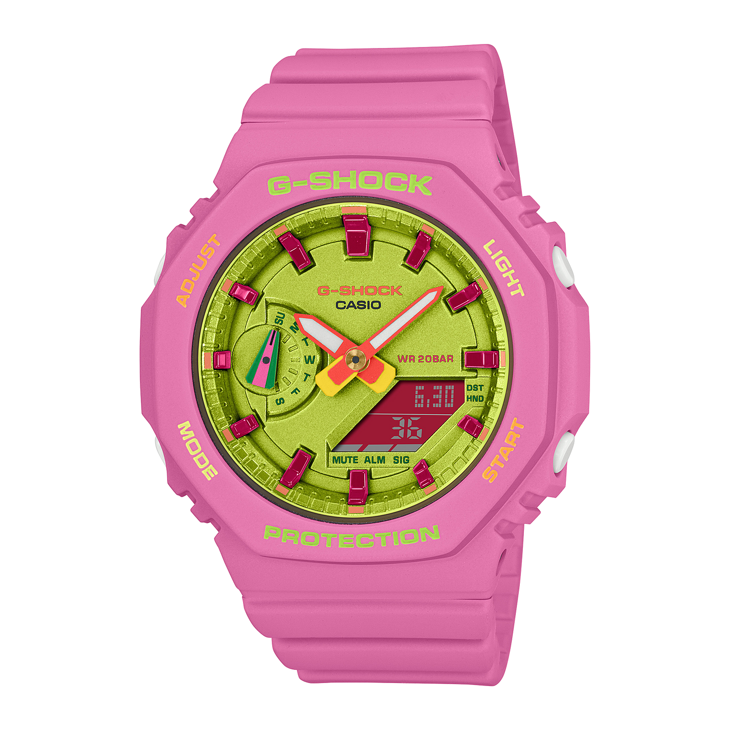 Casio G-Shock GMA-S2100BS-4ADR Analog Digital Women's Watch Pink