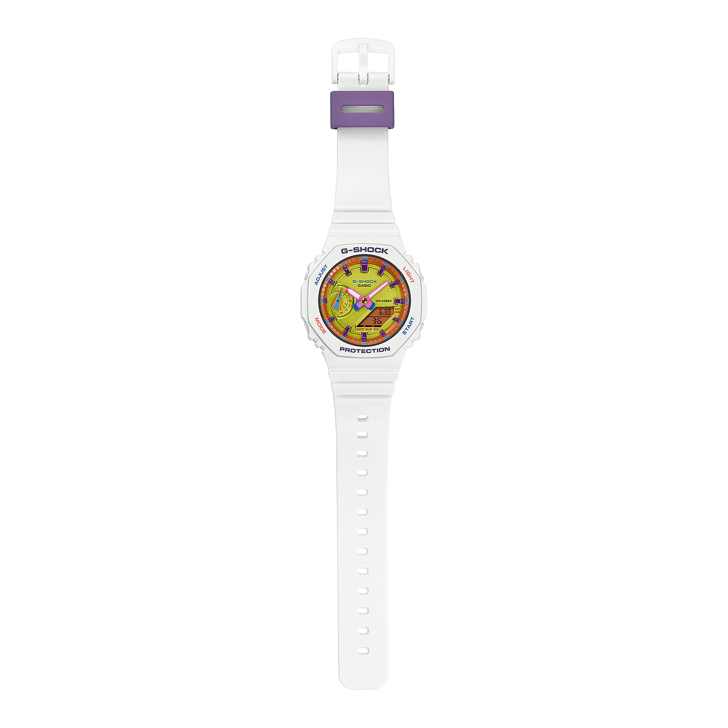 Casio G-Shock GMA-S2100BS-7ADR Analog Digital Women's Watch White