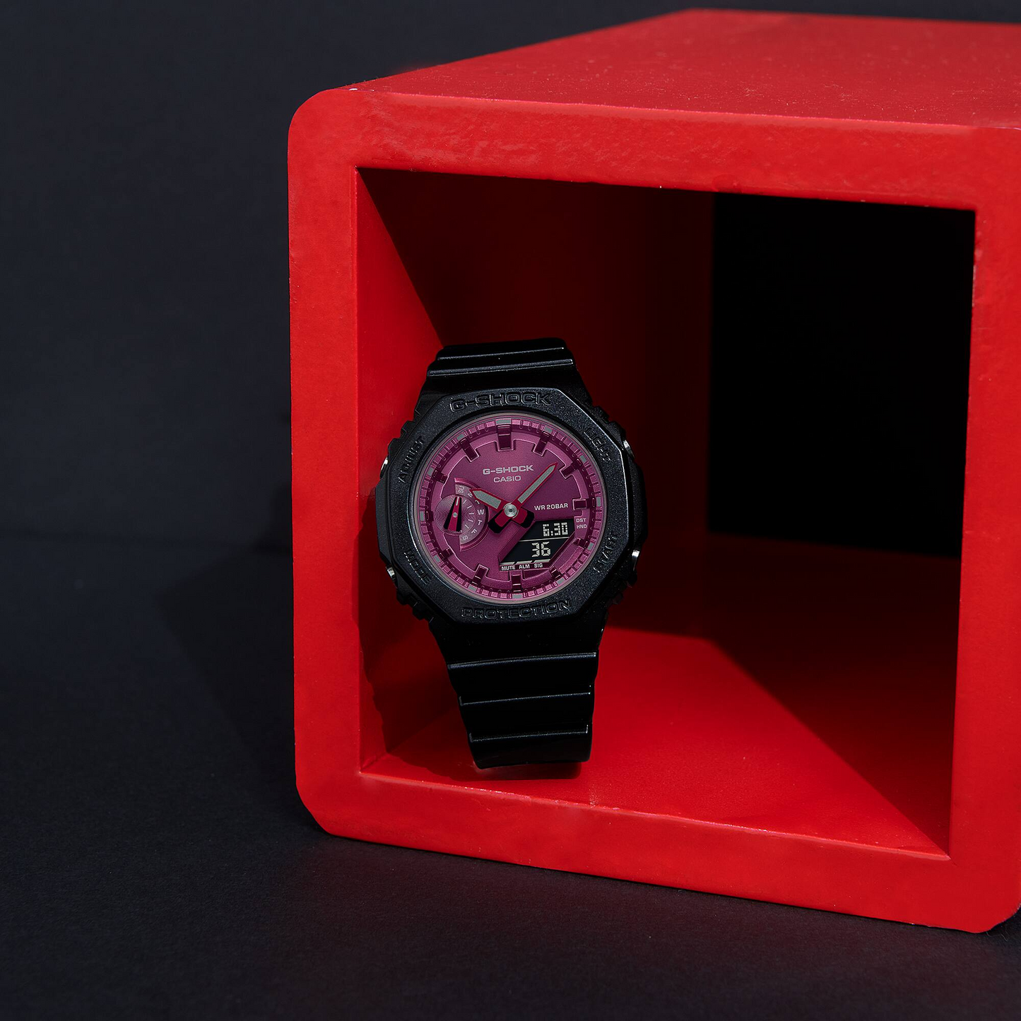 G-SHOCK WOMEN CASUAL WATCH GMA-S2100RB-1ADR
