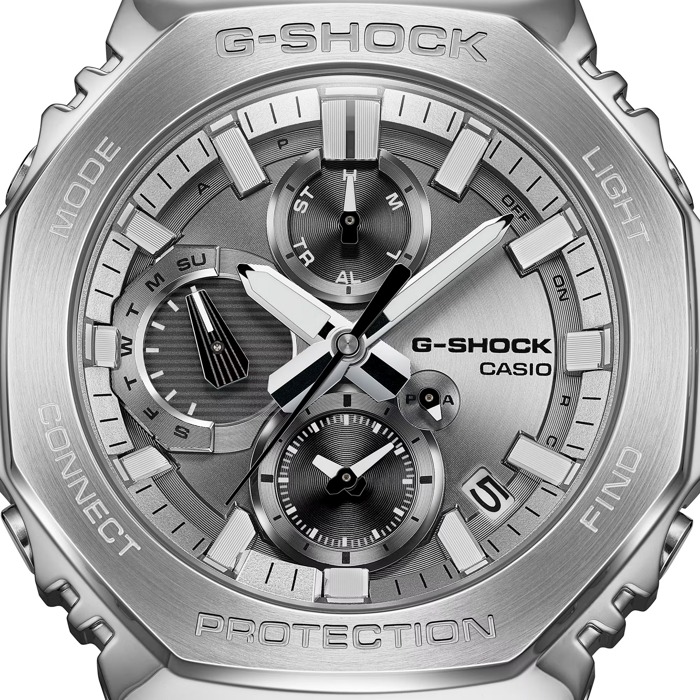 G-SHOCK Full Metal Solar Powered Bluetooth Men Watch GMC-B2100ADS-1ADR