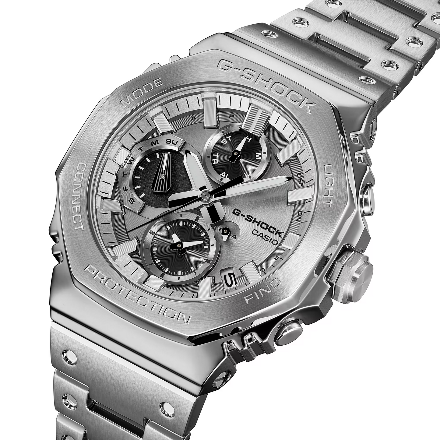 G-SHOCK Full Metal Solar Powered Bluetooth Men Watch GMC-B2100ADS-1ADR