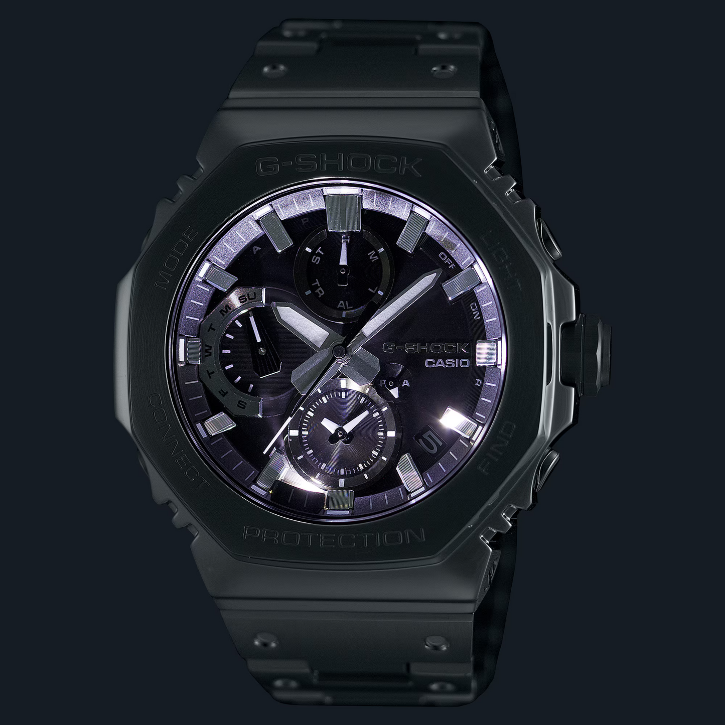 G-SHOCK Full Metal Solar Powered Bluetooth Men Watch GMC-B2100ADS-1ADR