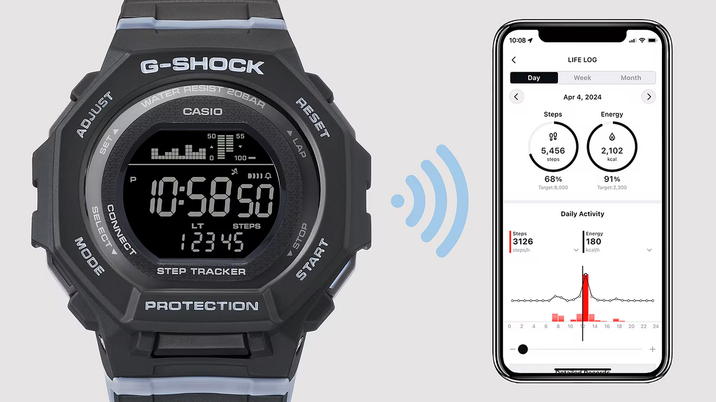 G-SHOCK G-SQUAD WOMEN WATCH GMD-B300-1DR