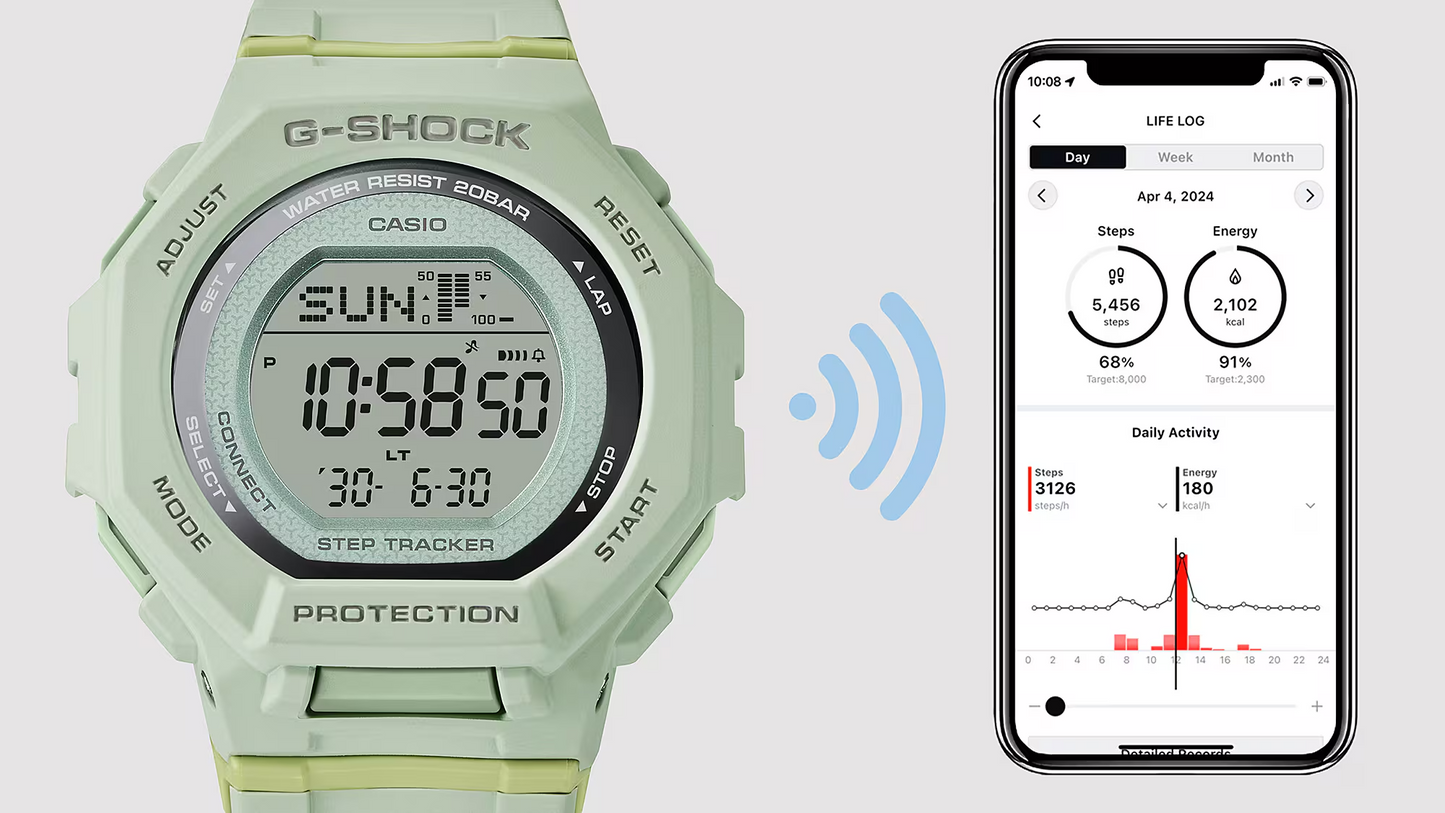G-SHOCK G-SQUAD WOMEN WATCH GMD-B300-3DR