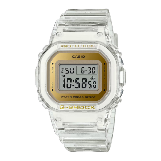 Casio G-Shock GMD-S5600SG-7DR Digital Women's Watch White Translucent