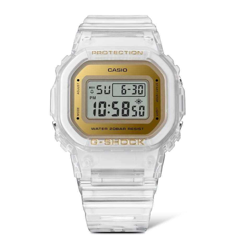 Casio G-Shock GMD-S5600SG-7DR Digital Women's Watch White Translucent