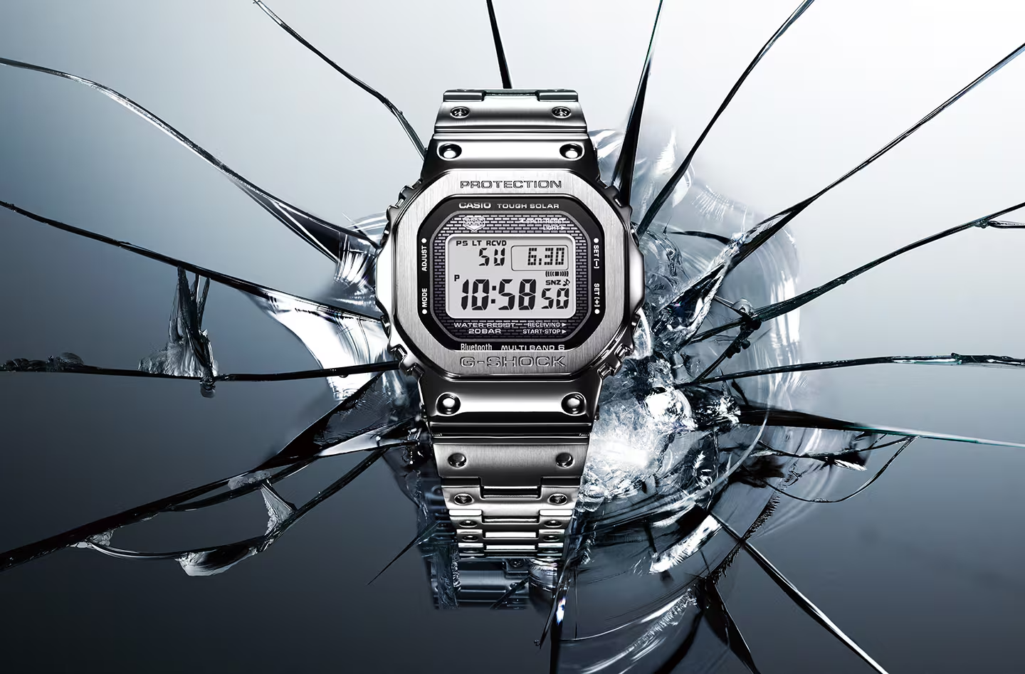 G-SHOCK METAL MEN WATCH GMW-B5000D-1DR