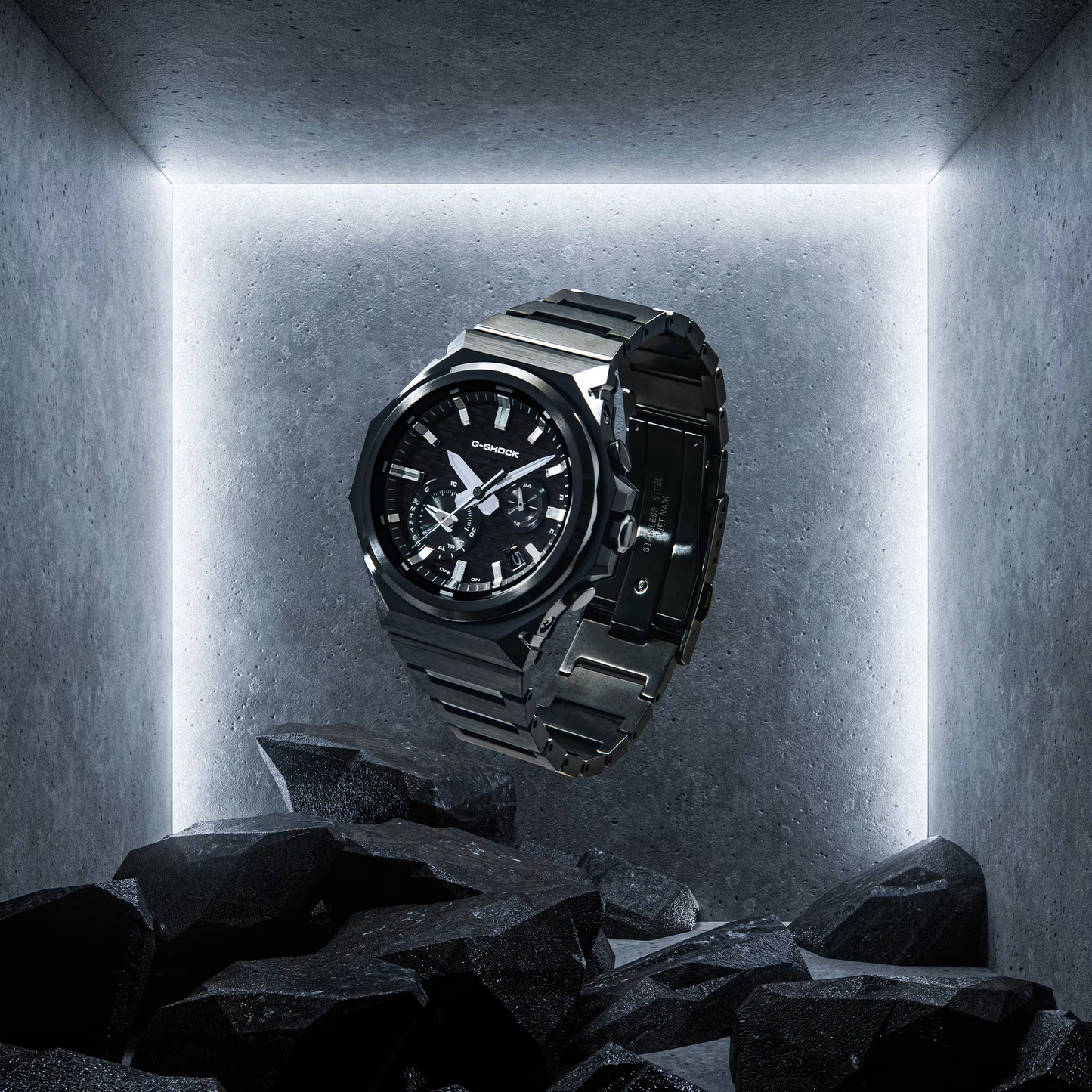 G-SHOCK G-STEEL Smartphone Link Men Watch GST-B1000BD-1ADR