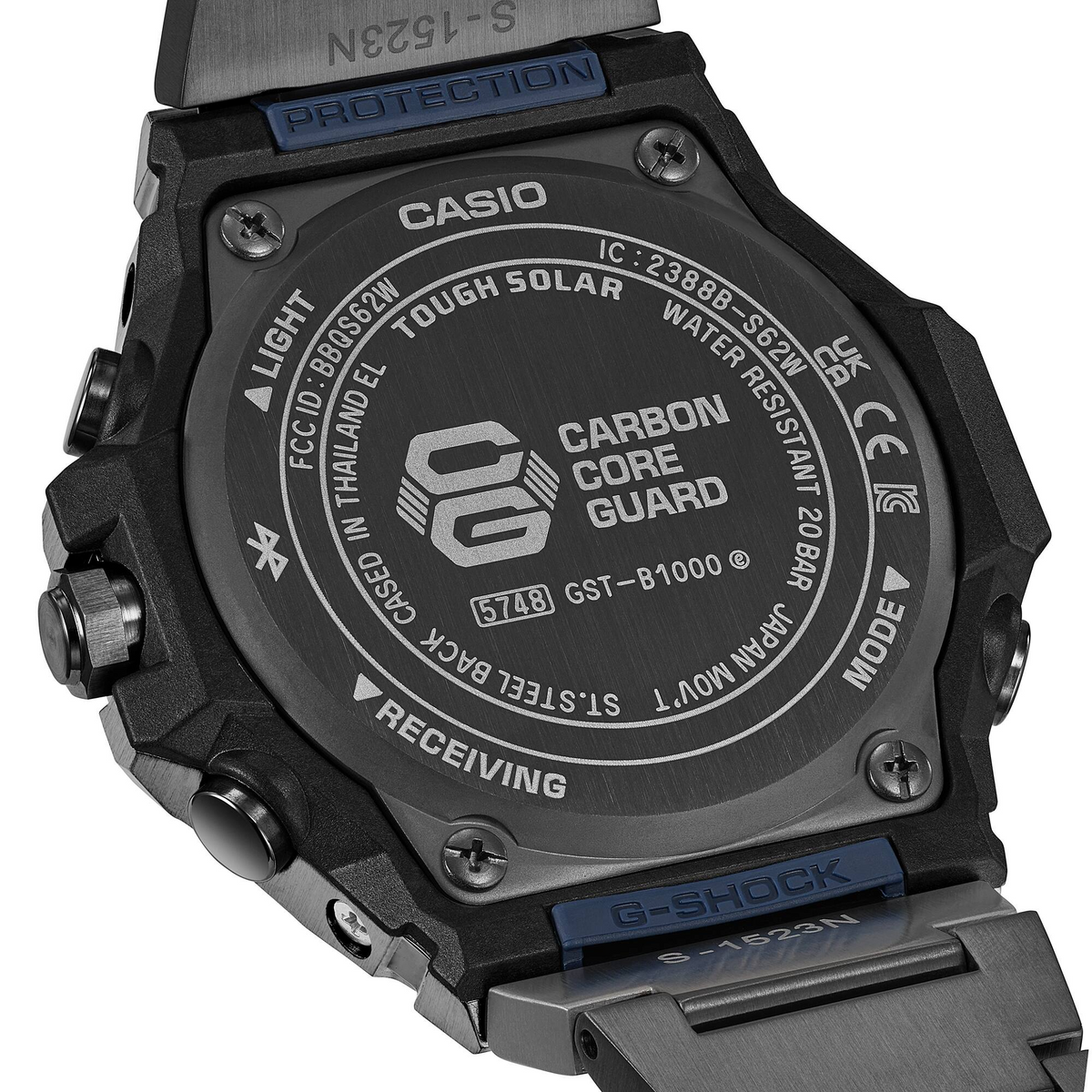 G-SHOCK G-STEEL Smartphone Link Men Watch GST-B1000BD-2ADR