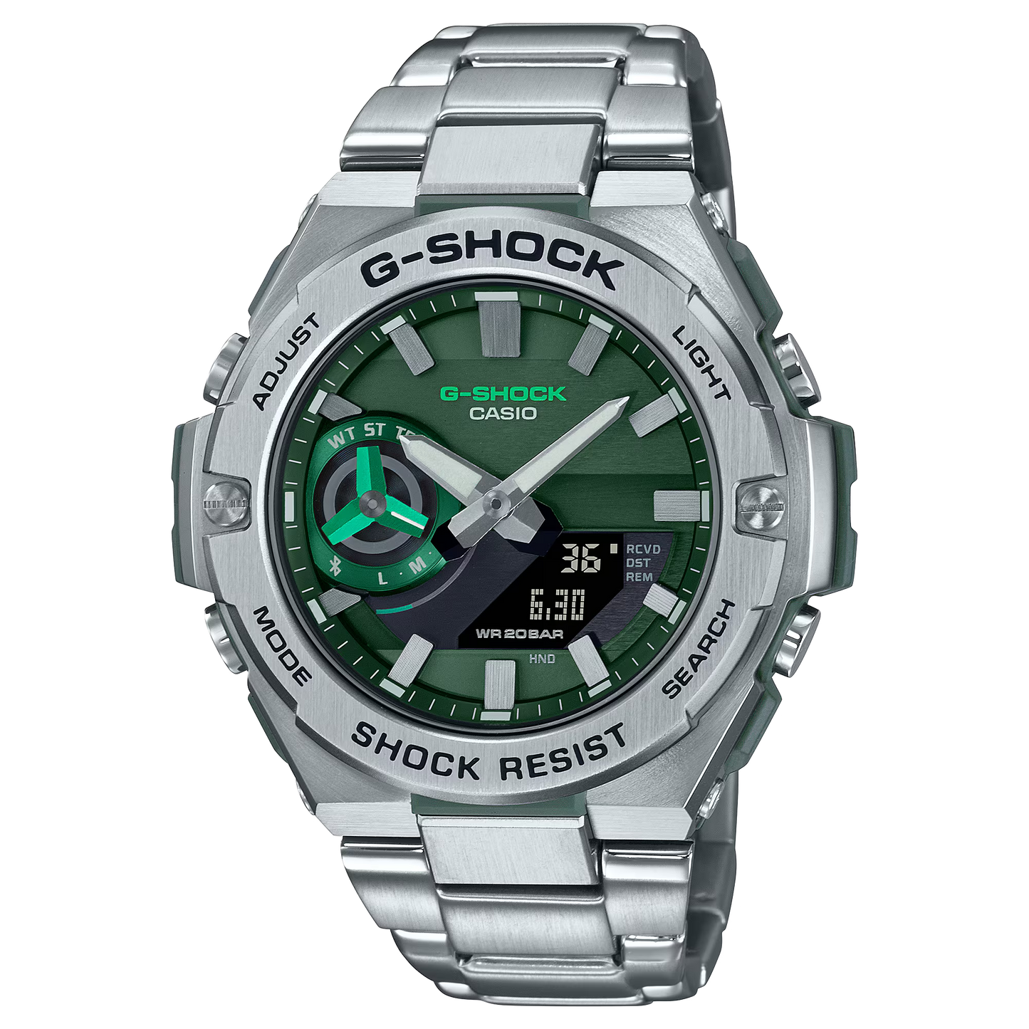 G-SHOCK G-STEEL MEN STAINLESS STEEL WATCH GST-B500AD-3ADR