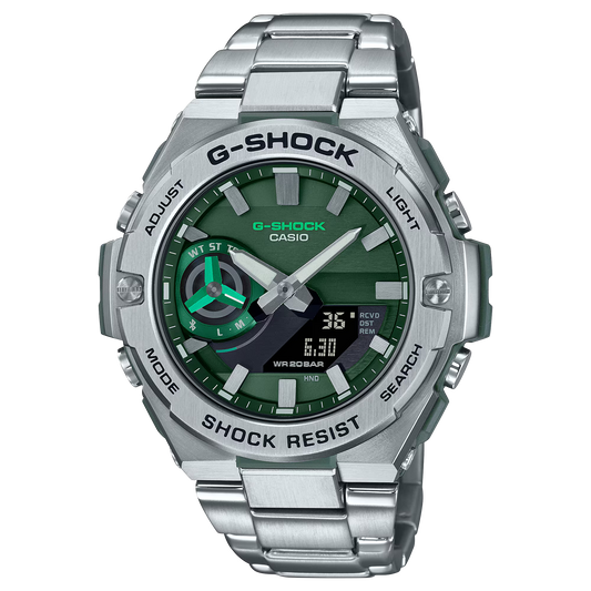 G-SHOCK G-STEEL MEN STAINLESS STEEL WATCH GST-B500AD-3ADR