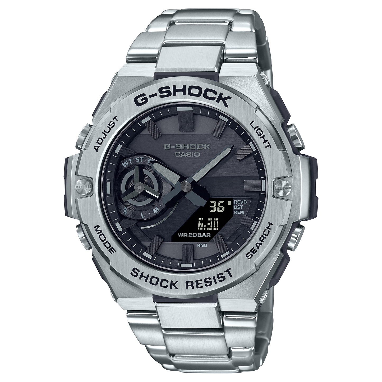 G-SHOCK G-STEEL STANLESS STEEL WATCH GST-B500D-1A1DR