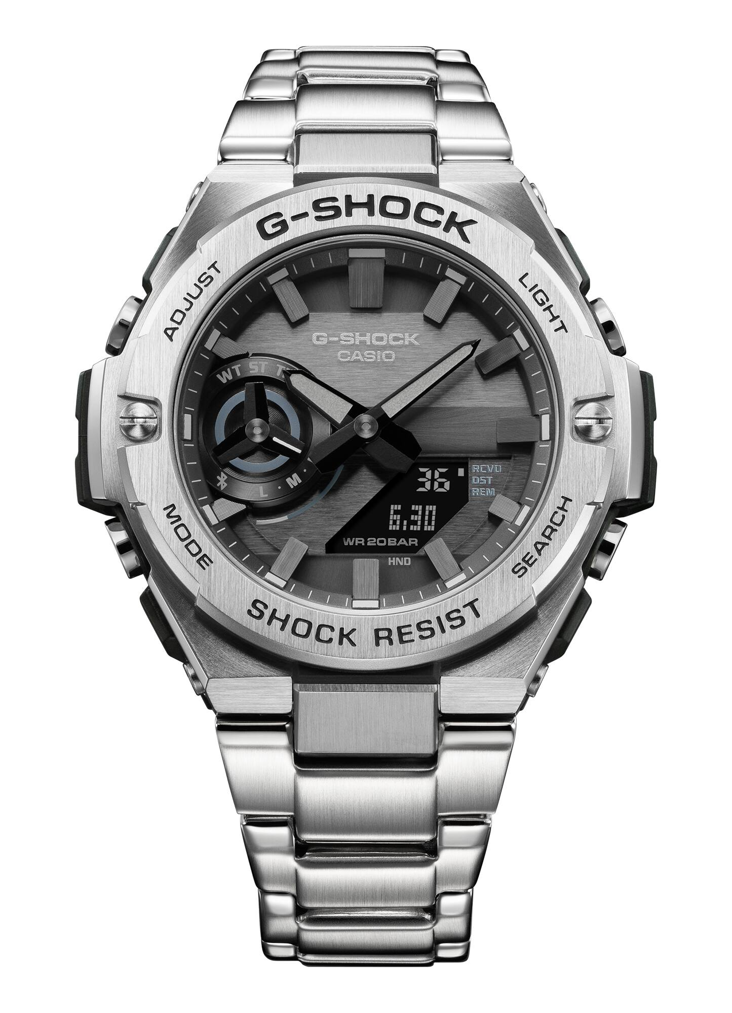 G-SHOCK G-STEEL STANLESS STEEL WATCH GST-B500D-1ADR