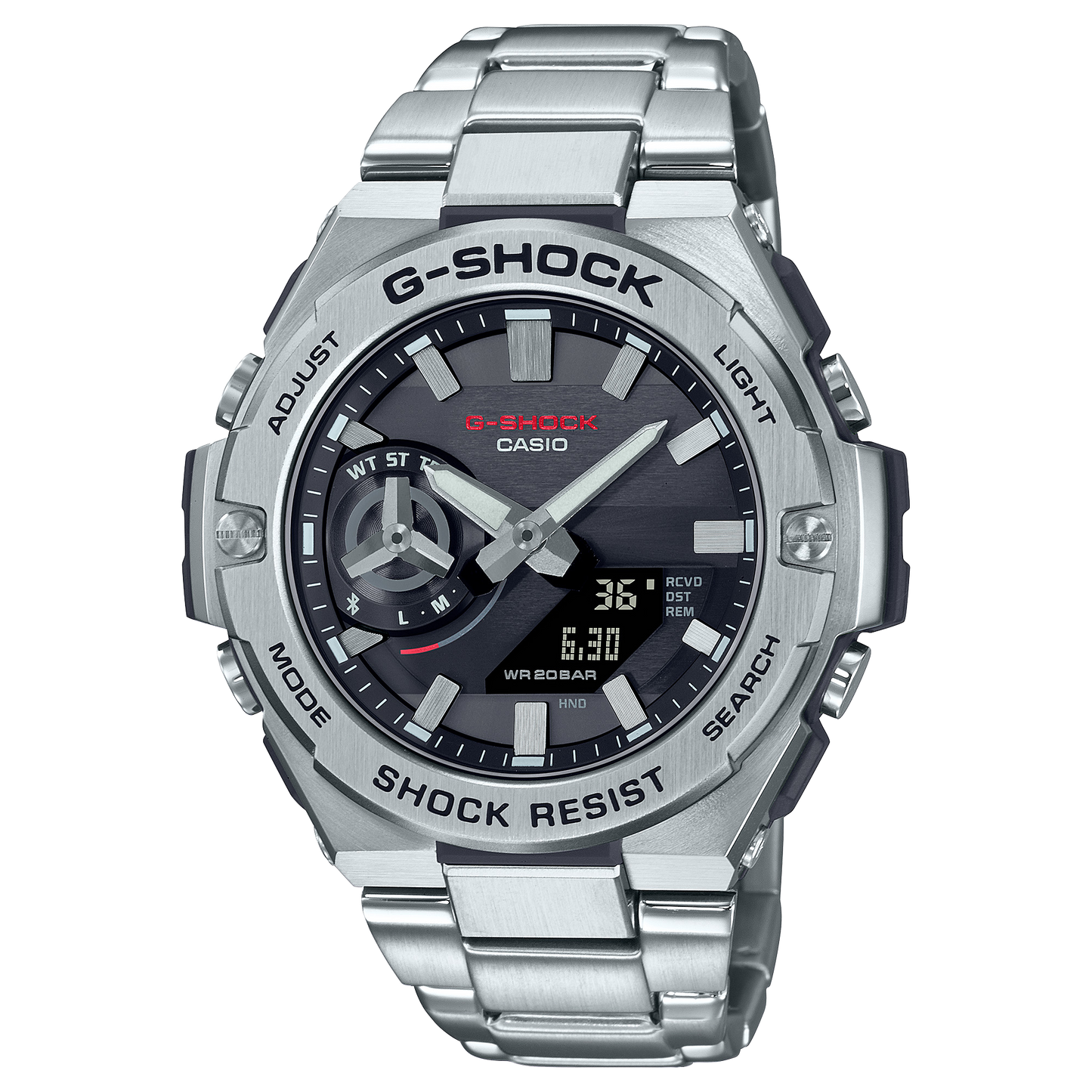 G-SHOCK G-STEEL STANLESS STEEL WATCH GST-B500D-1ADR