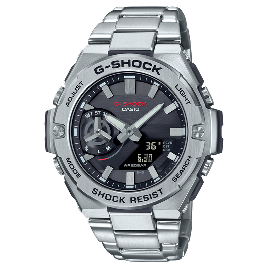 G-SHOCK G-STEEL STANLESS STEEL WATCH GST-B500D-1ADR