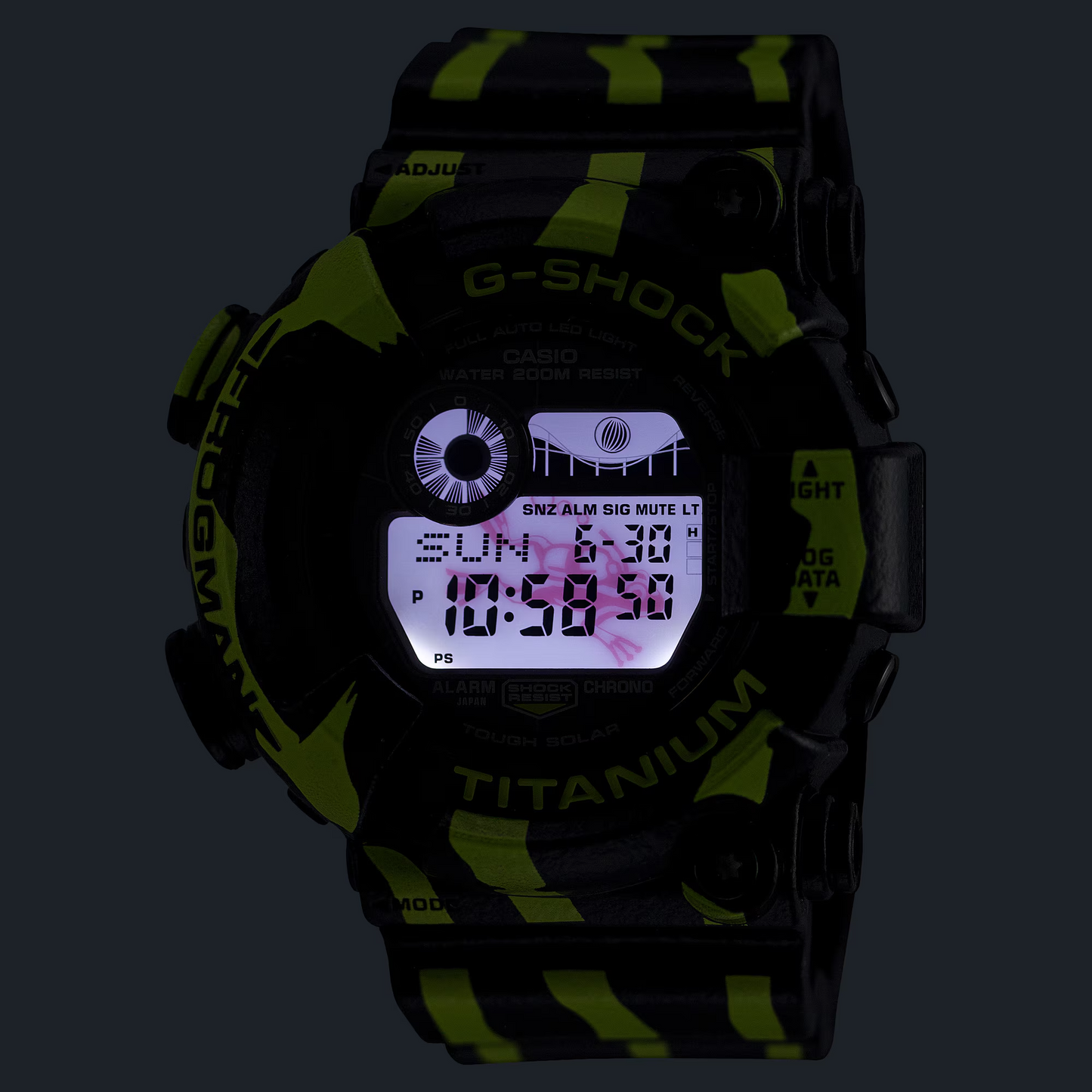 G-SHOCK Master Of G Sea Frogman Digital Watch GW-8200TPF-1DR