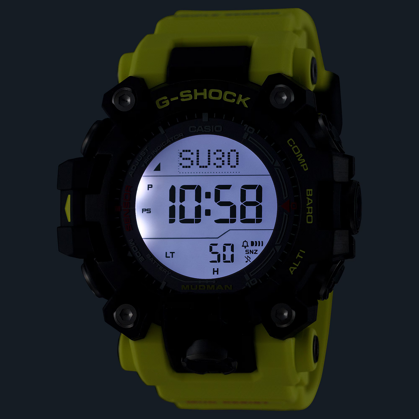G-SHOCK MASTER OF G MUDMAN WATCH GW-9500MRY-1A9DR