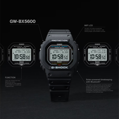 G-SHOCK DIGITAL MEN'S WATCH GW-BX5600-1DR