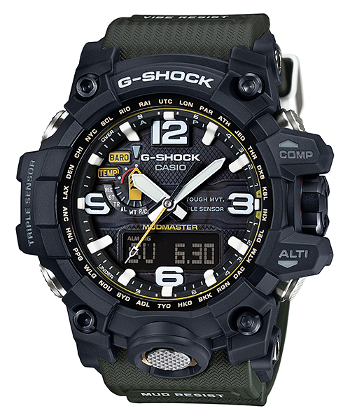 G-SHOCK MASTER Of G MUDMASTER Men Watch GWG-1000-1A3DR