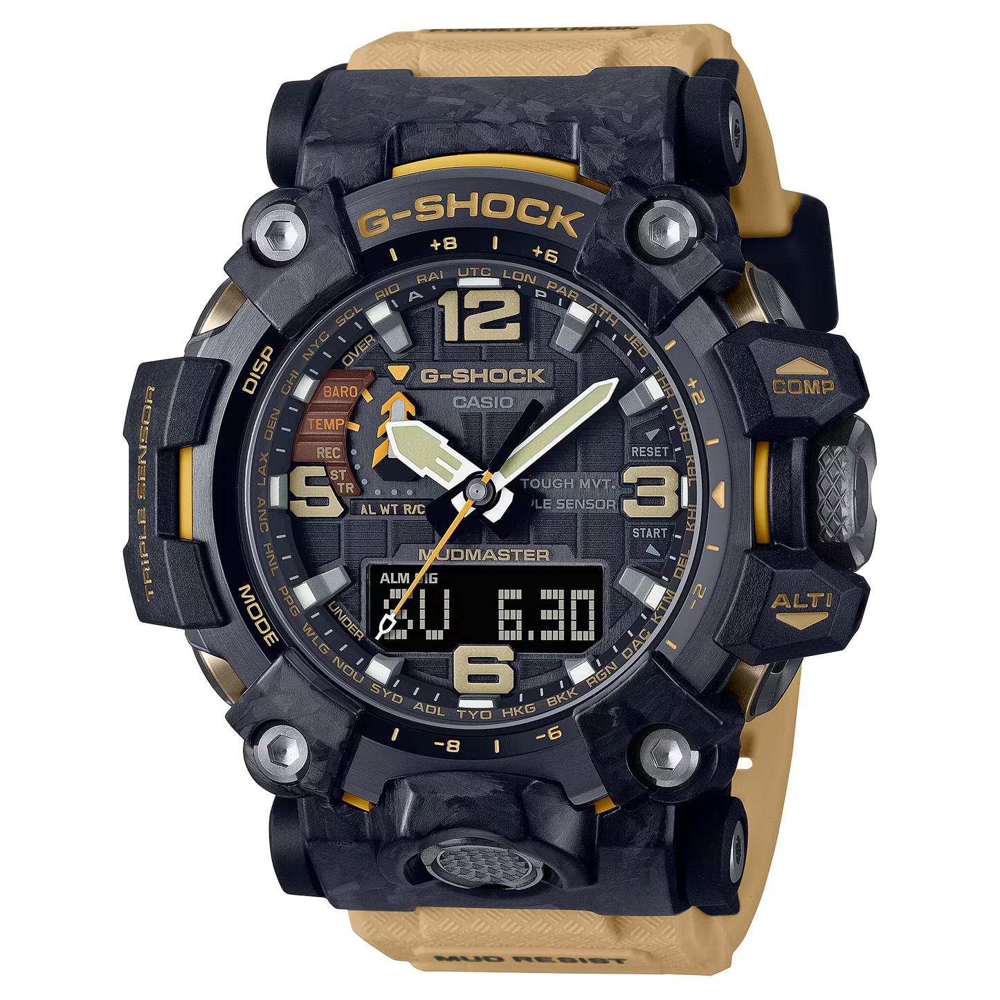 G-SHOCK MASTER OF G MUDMASTER MEN WATCH GWG-2000-1A5DR